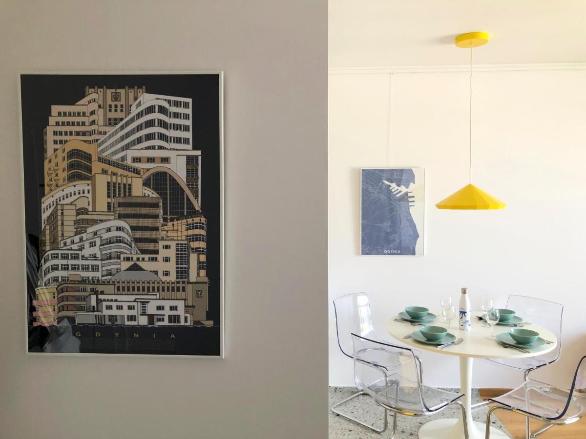 Apartament Tłusta Mewa Sea View Gdynia Zewnętrze zdjęcie