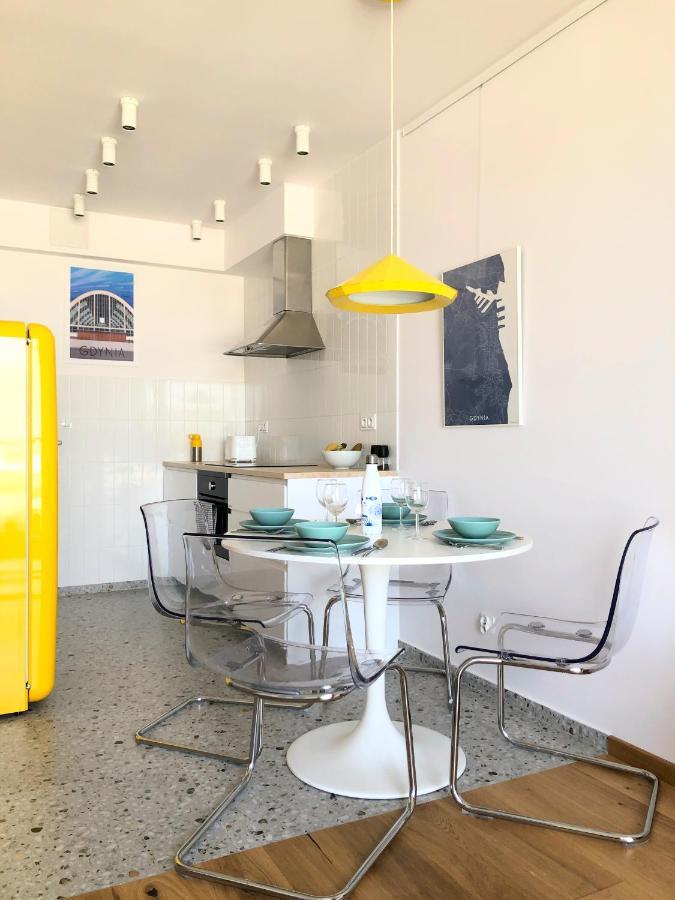 Apartament Tłusta Mewa Sea View Gdynia Zewnętrze zdjęcie